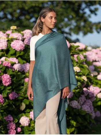 Wool and silk scarf ASW17F