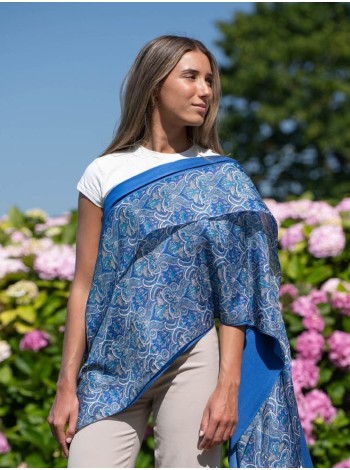 Foulard double en soie ATU343CD