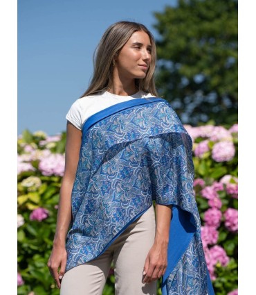 Foulard double en soie ATU343CD