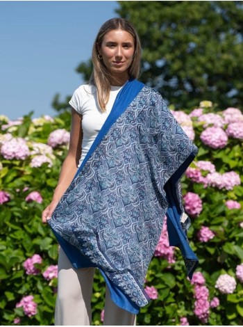 Foulard double en soie ATU343CD