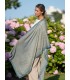 Wool and silk scarf ASW26F