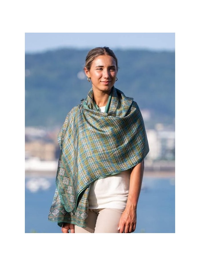 Foulard double en soie ATU170CDA