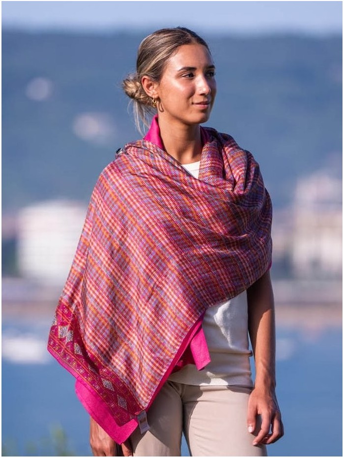 Foulard double en soie ATU170CDA