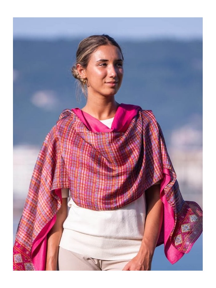 Foulard double en soie ATU170CDA