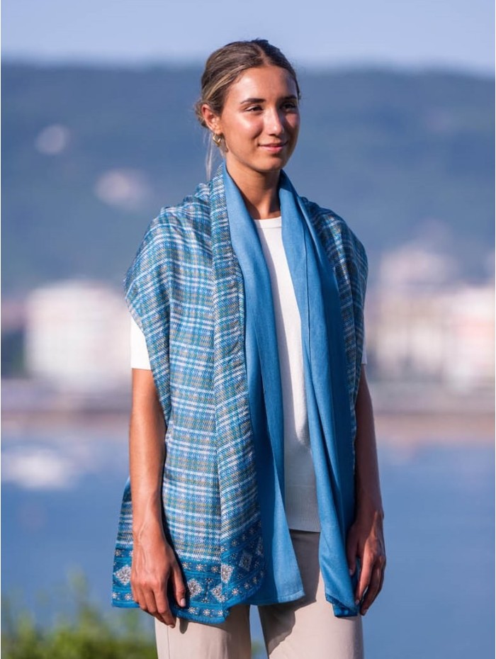 Foulard double en soie ATU170CDA