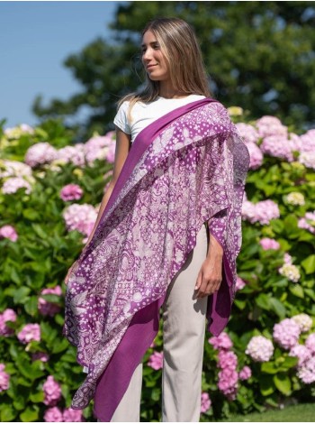 Double silk foulard ATU98CD