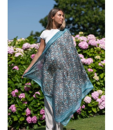 Silk foulard ATU75C