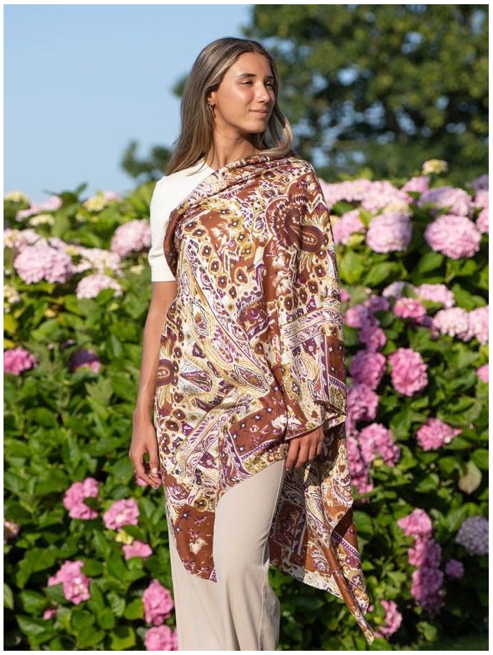 Foulard en viscose ATU47C