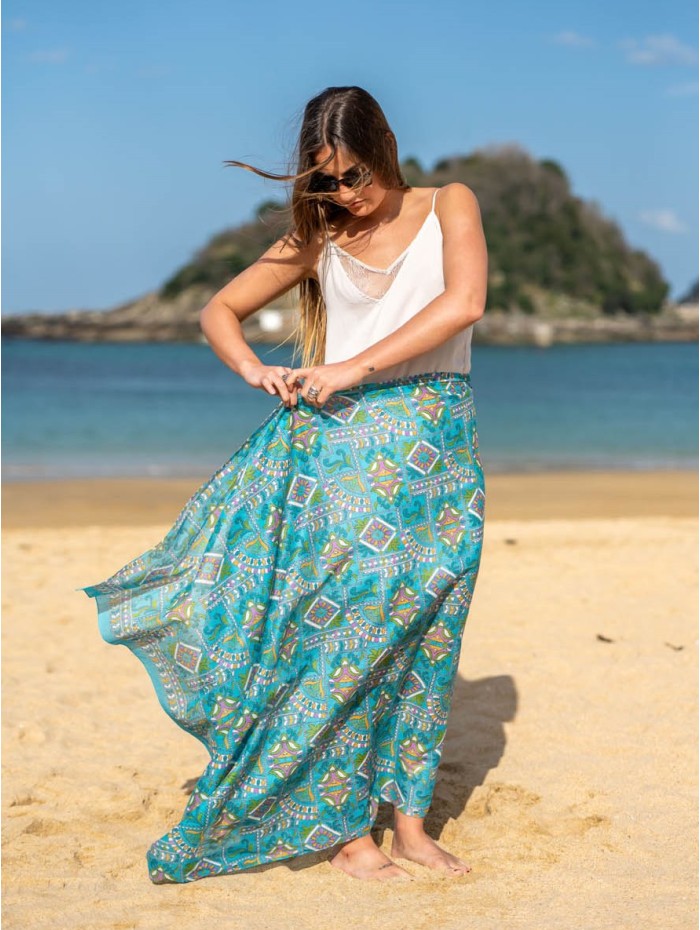 Cotton shawl-sarong ACT74C