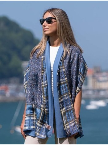 Foulard double en soie ATU161CDB