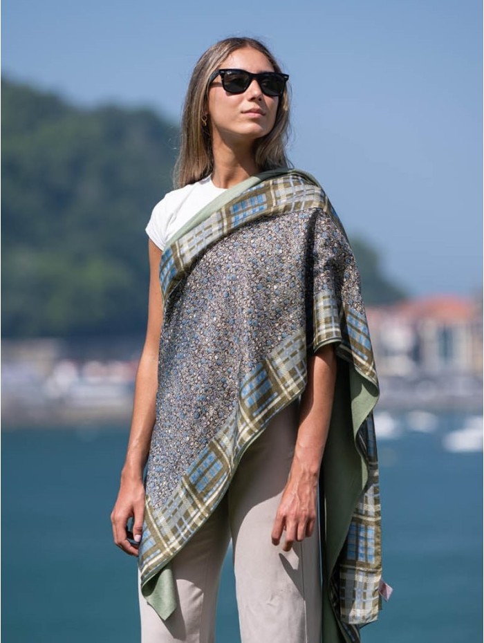 Double silk foulard ATU161CDB