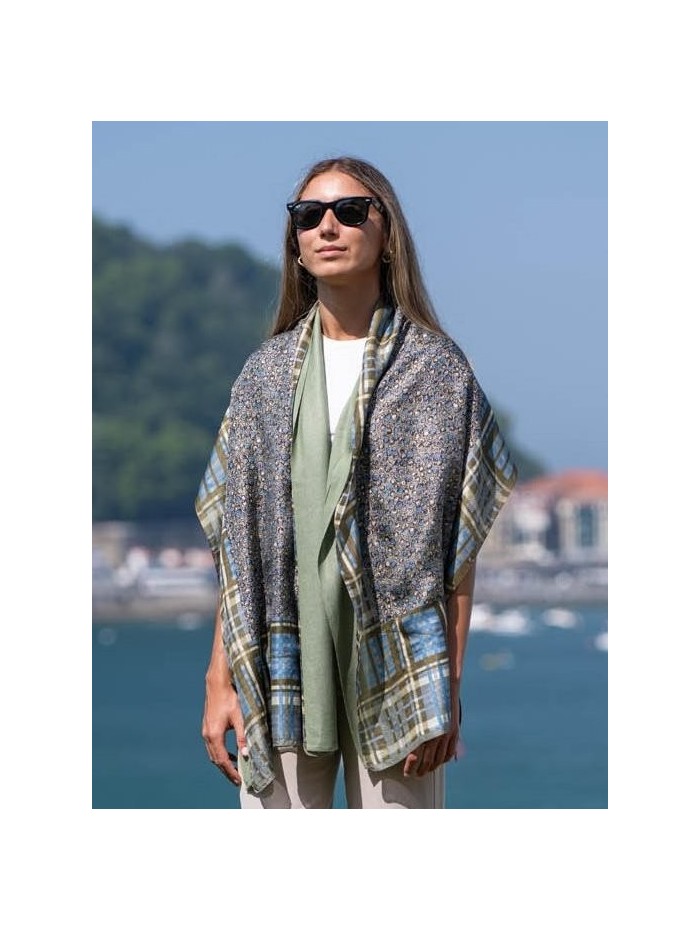 Foulard double en soie ATU161CDB