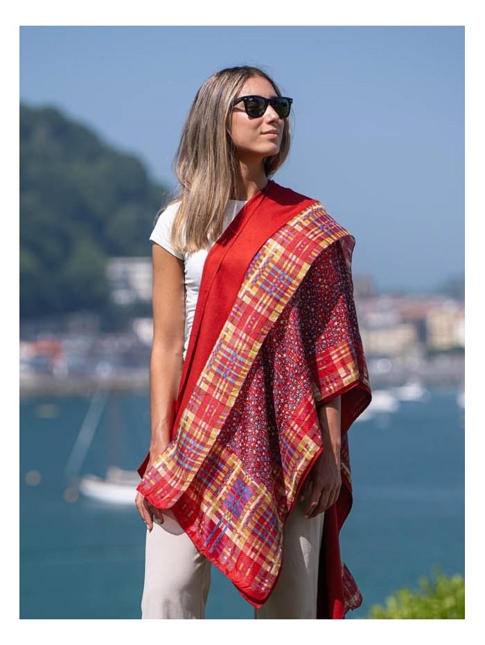 Foulard double en soie ATU161CDB