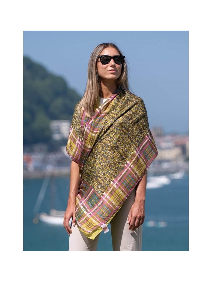 Foulard double en soie ATU161CDB