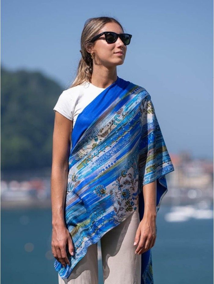 Double silk foulard ASK05CD