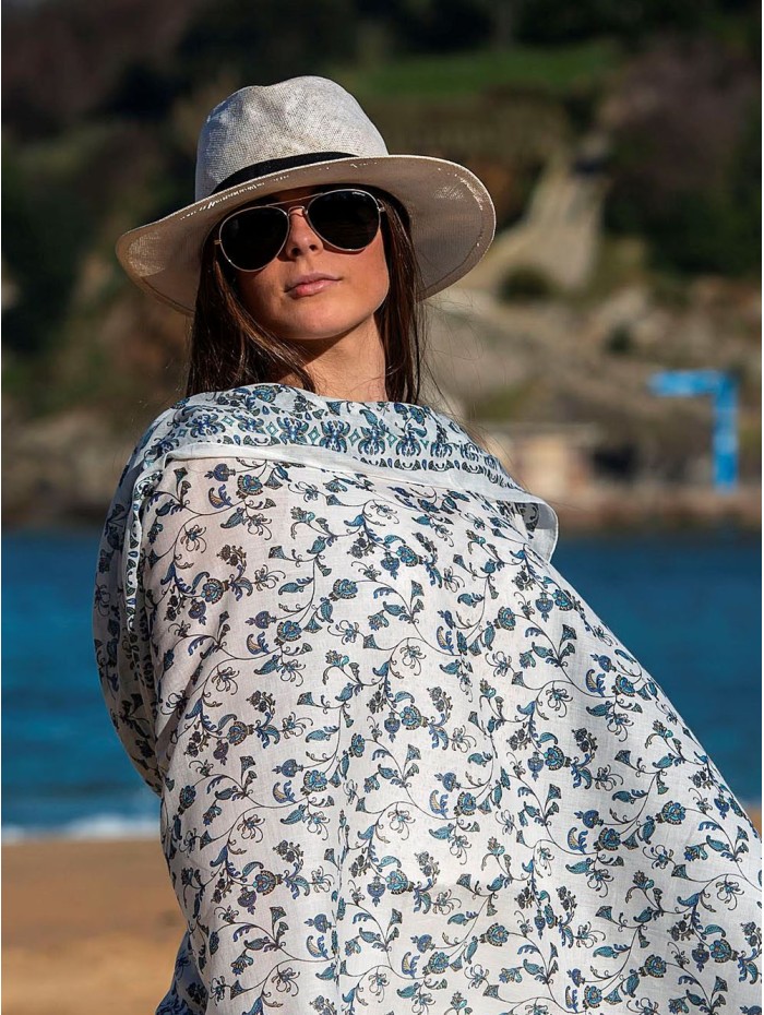 Cotton shawl-sarong ACT76C