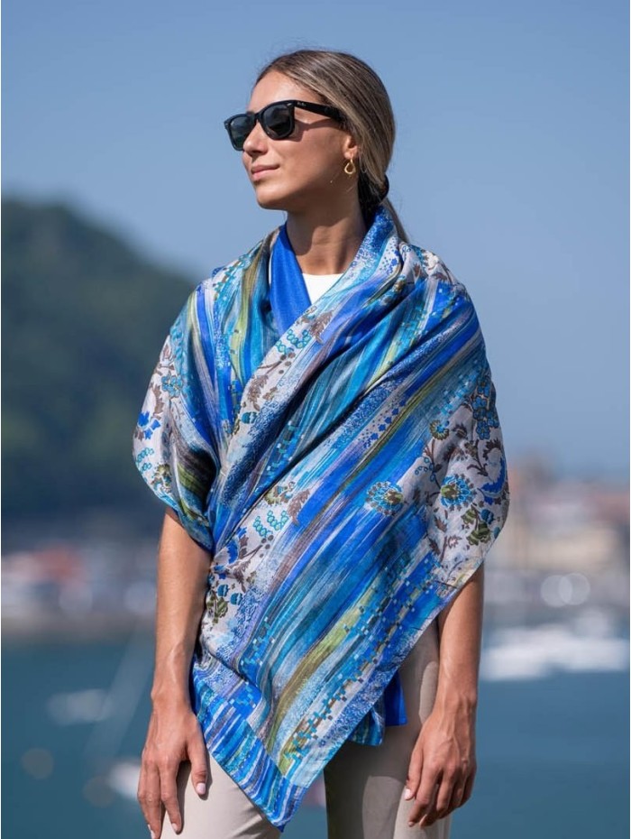 Double silk foulard ASK05CD