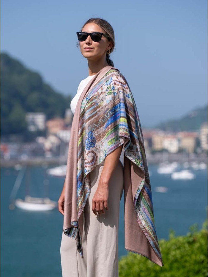 Double silk foulard ASK05CD