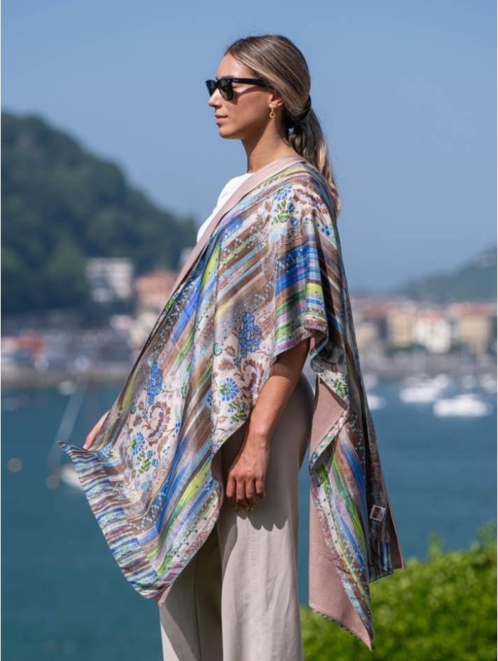 Double silk foulard ASK05CD