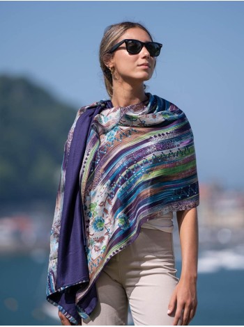 Double silk foulard ASK05CD