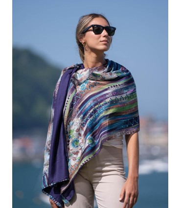 Double silk foulard ASK05CD