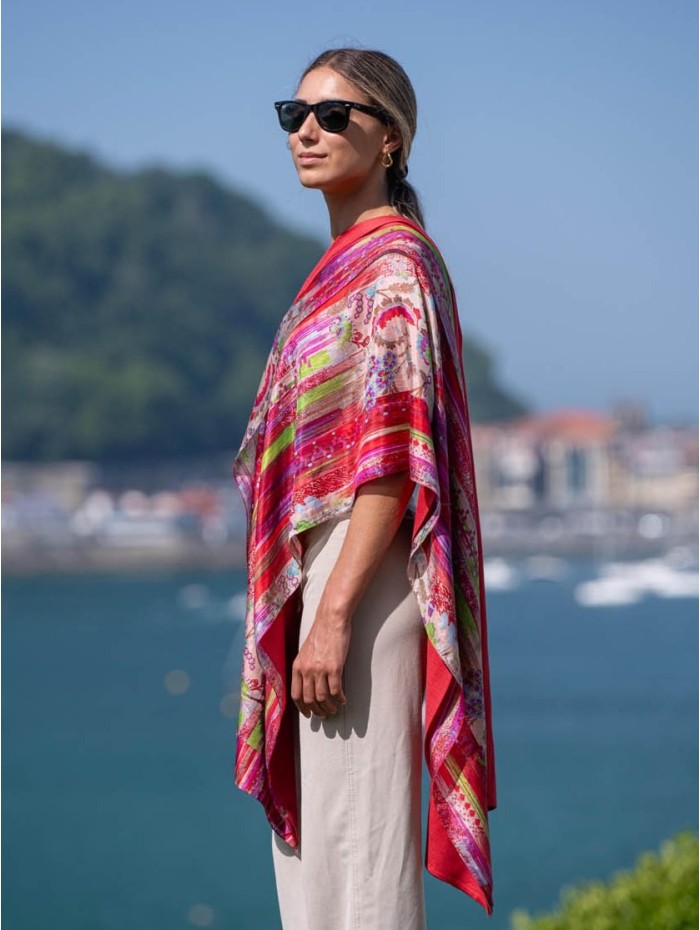 Double silk foulard ASK05CD