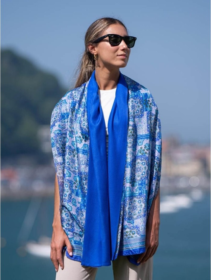 Double silk foulard ASK18CD