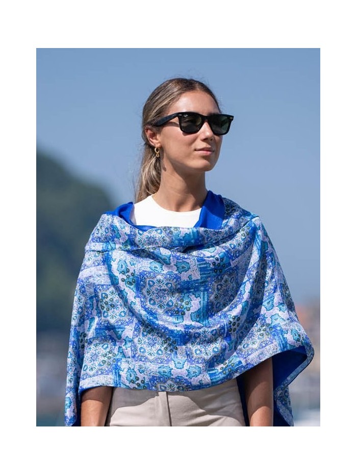 Double silk foulard ASK18CD