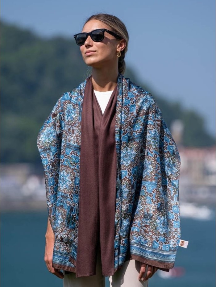 Double silk foulard ASK18CD