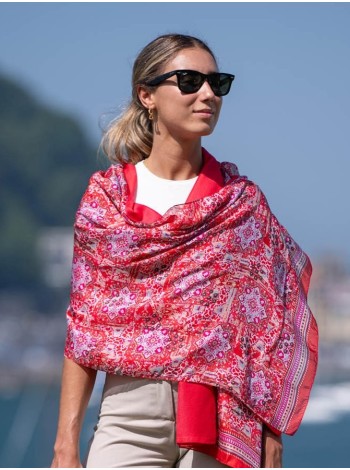 Double silk foulard ASK18CD