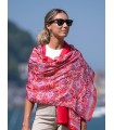 Foulard double en soie ASK18CD