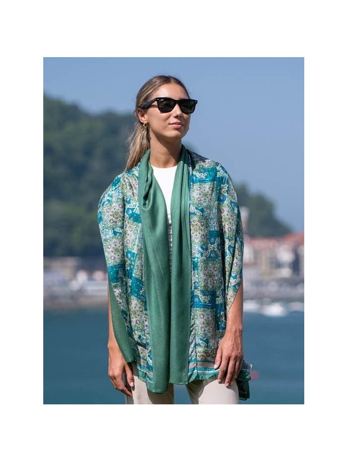 Foulard double en soie ASK18CD