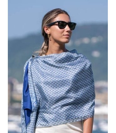 Foulard double en soie ASK27CDB