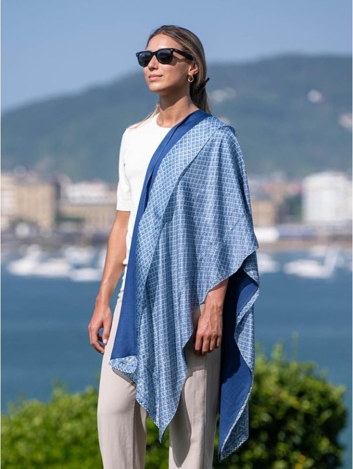 Foulard double en soie ASK27CDB