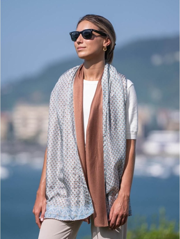 Double silk foulard ASK27CDB