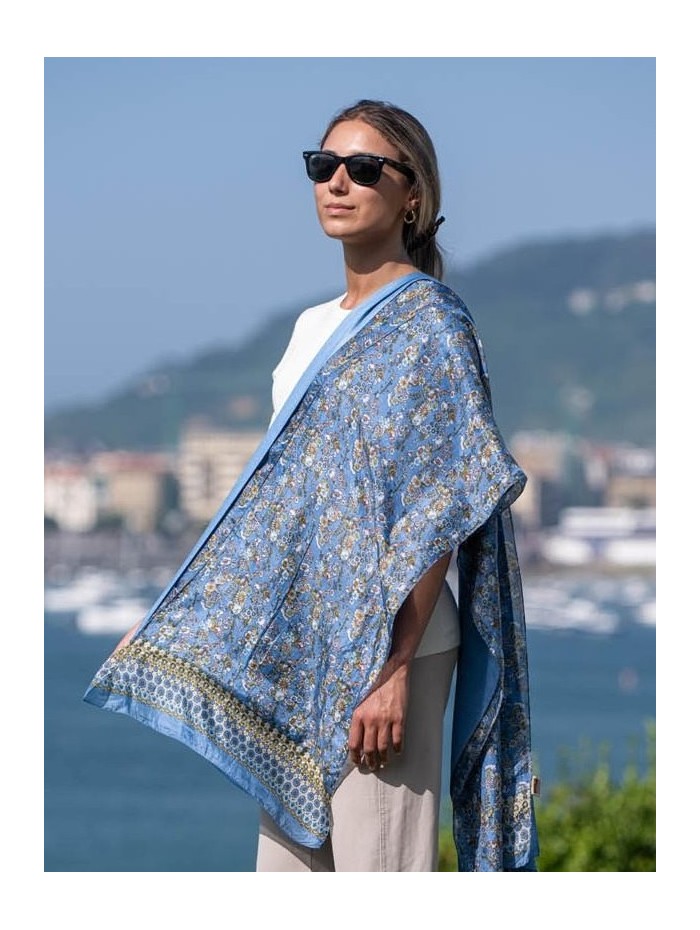 Double silk foulard ASK74CD