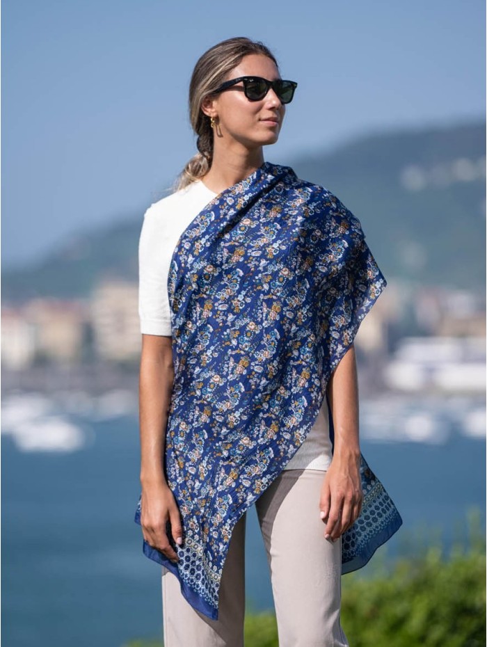 Double silk foulard ASK74CD