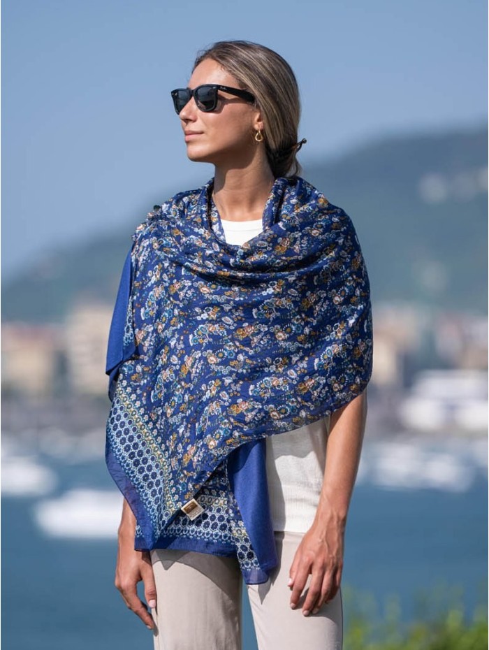 Double silk foulard ASK74CD