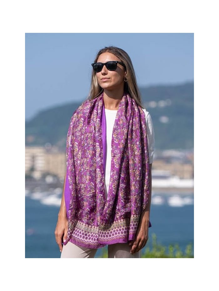 Double silk foulard ASK74CD