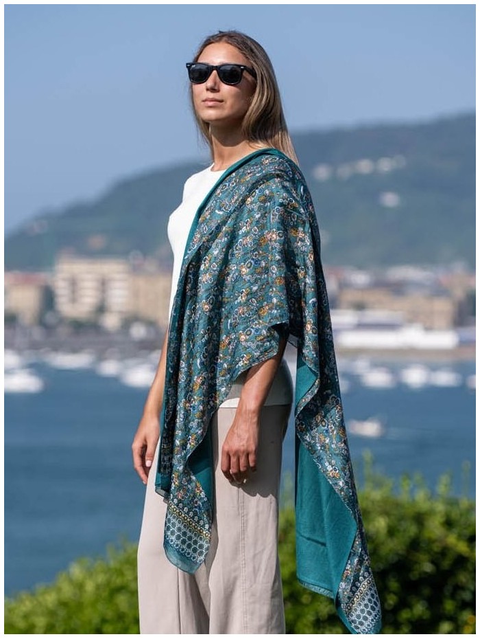 Double silk foulard ASK74CD