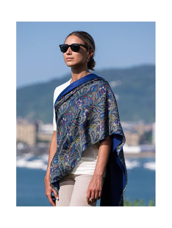 Double silk foulard ASK83CD