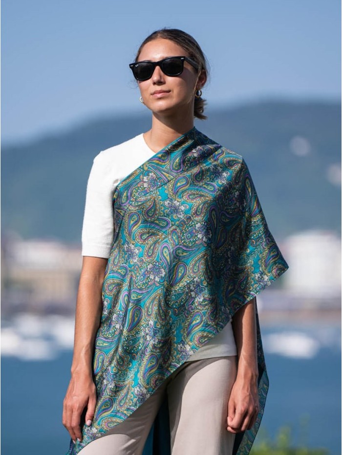 Double silk foulard ASK83CD