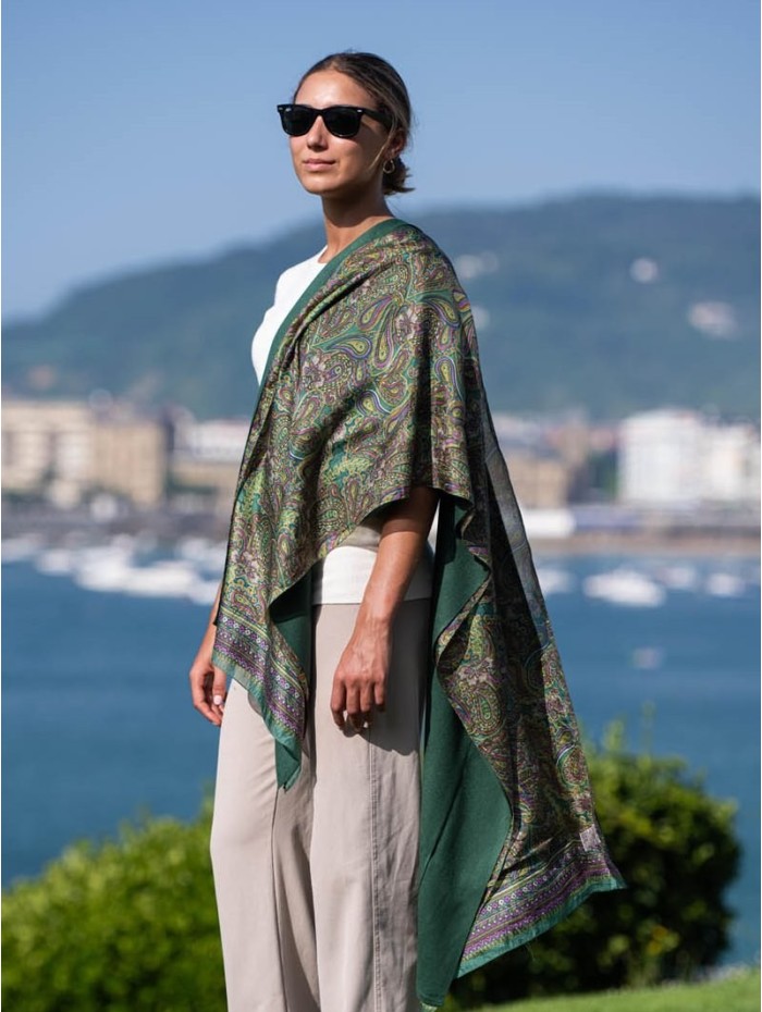 Double silk foulard ASK83CD