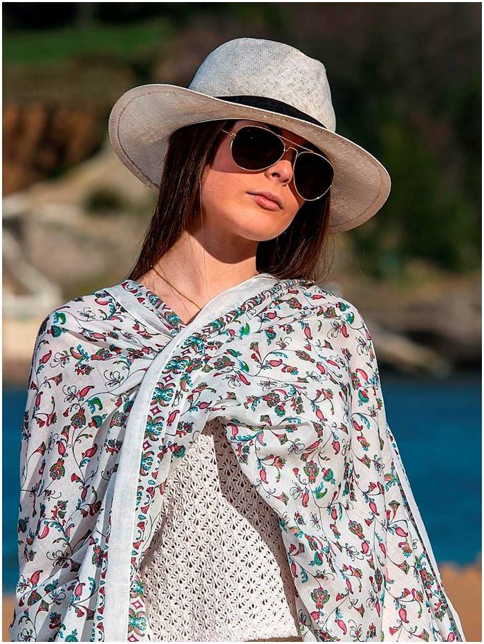 Cotton shawl-sarong ACT76C