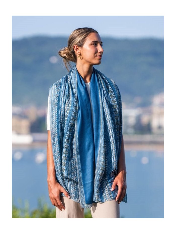 Double silk foulard ASK84CD