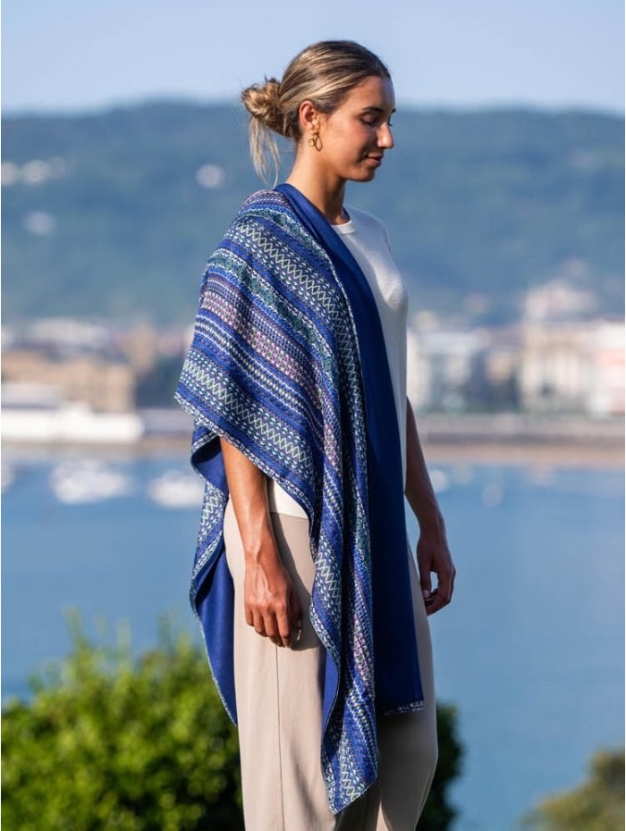 Foulard double en soie ASK84CD