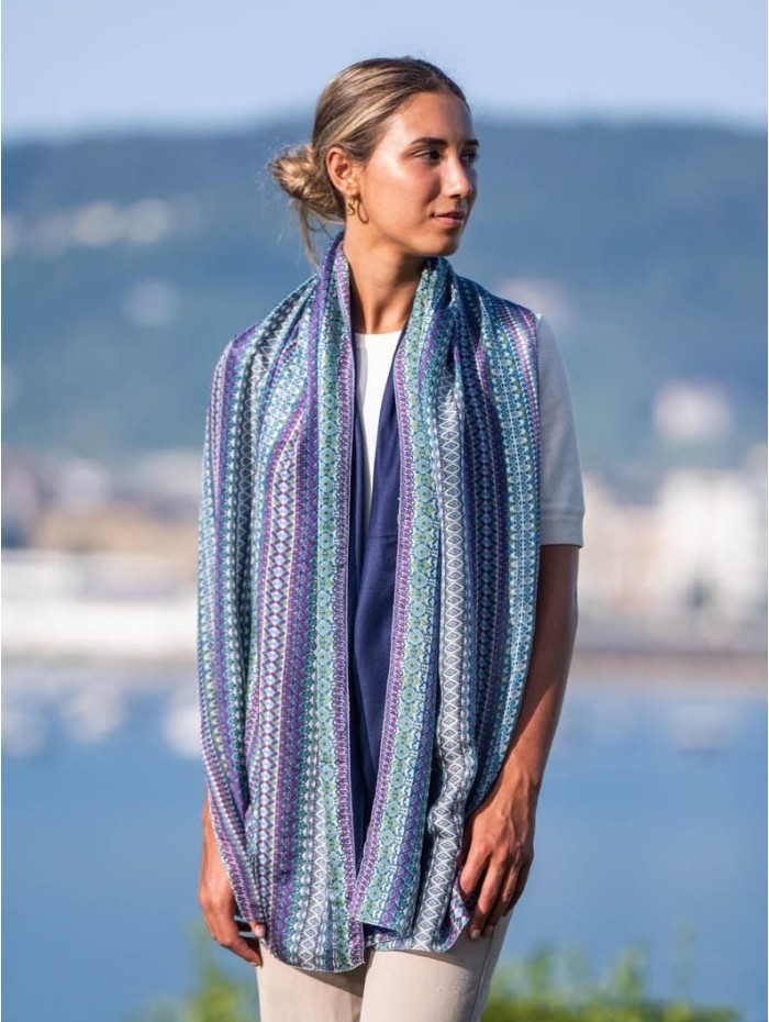 Double silk foulard ASK84CD