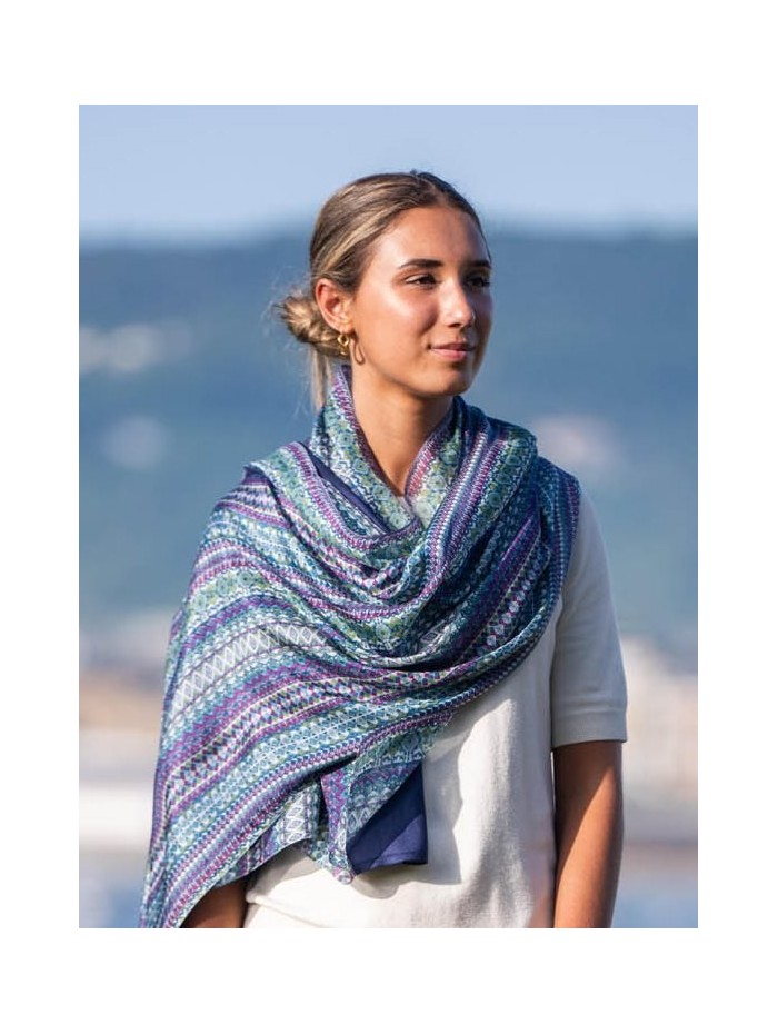 Double silk foulard ASK84CD