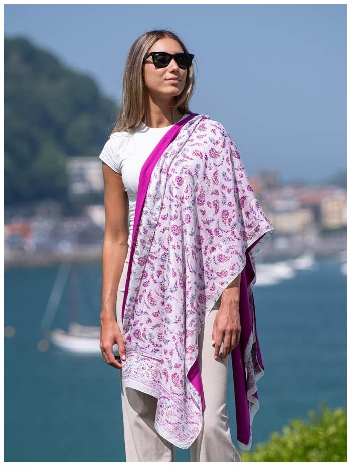 Double silk foulard ASK111CD