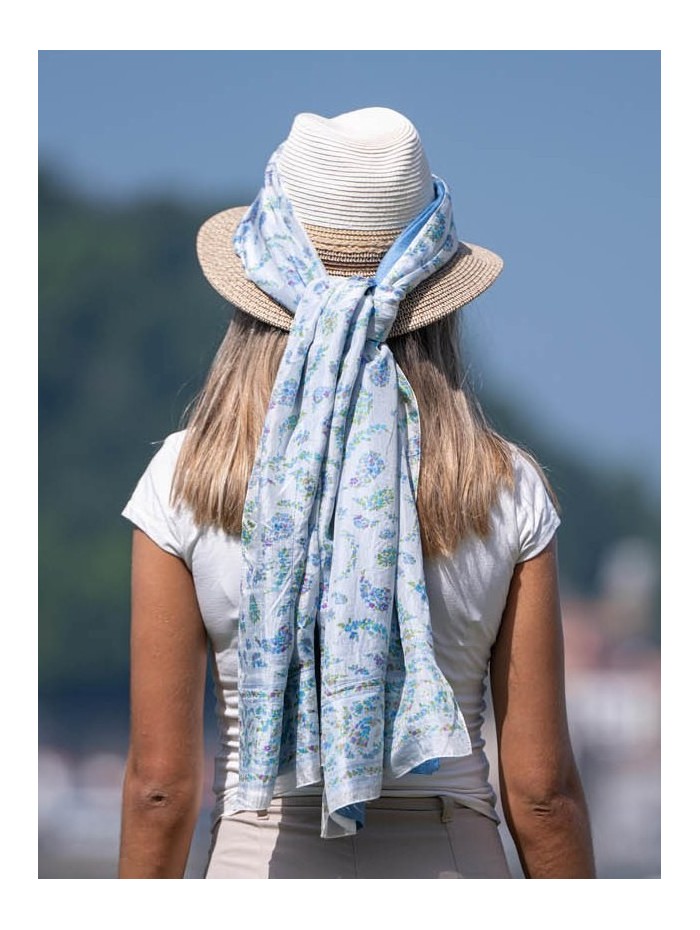 Foulard double en soie ASK111CD